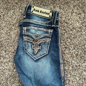 Rock Revival Women's Dark Blue Skinny Jeans